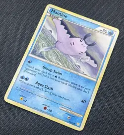 Mantine 45/123 Uncommon Heartgold & Soulsilver 2010 - Pokemon Card TCG (LP) - Image 3