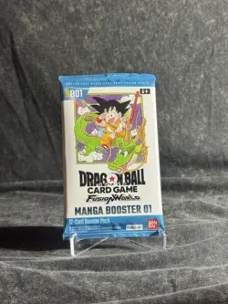Dragon Ball Super Card Game Fusion World Manga Booster 01 SB01 Pack *NEW SEALED* - Image 1
