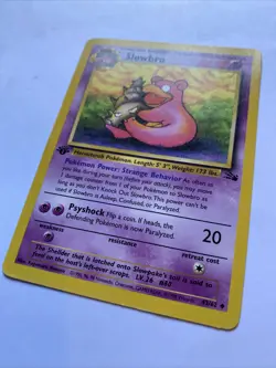 Pokemon TCG Slowbro Fossil 1st Edition Uncommon Card 43/62 - Image 3