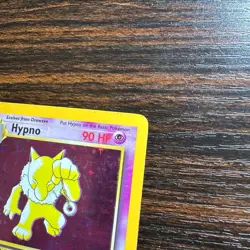 Pokemon TCG Hypno 1st Edition 8/62 Fossil Set Holo Rare Card WOTC Vintage 1999 - Image 5