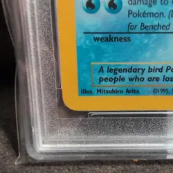 Articuno Fossil Holo 2/62 1st Edition Pokemon Graded PSA 9 - Image 4