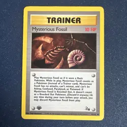 Pokemon - Fossil Set - Mysterious Fossil 62/62 - 1st Edition Condition LP - Image 1