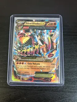 Pokemon TCG Primal Clash Primal Groudon EX 86/160 See Pictures/Read Description - Image 1