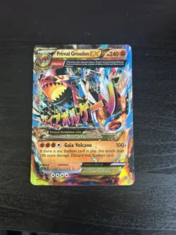 Pokemon TCG Primal Clash Primal Groudon EX 86/160 See Pictures/Read Description - Image 3