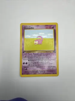 Pokemon - 1st Edition Slowpoke - 55/62 - Fossil - Common | Italian - Image 1