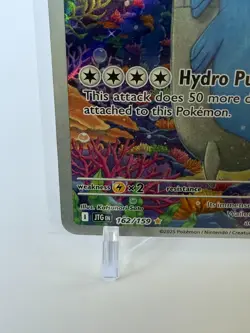 Pokemon TCG Wailord 162/159 SV09 journey together Illustration Rare Holo EN240HP - Image 5