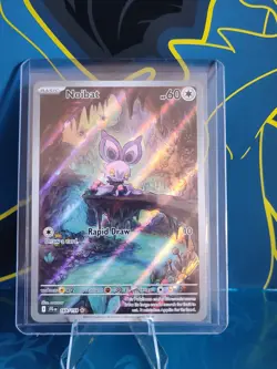 Pokemon TCG Noibat 169/159 Journey Together Illustration Rare - Image 1