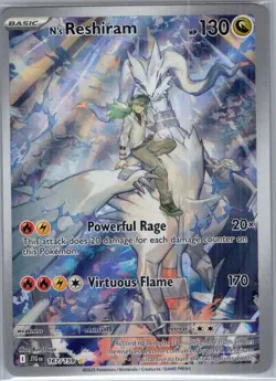 N's Reshiram 167/159 SV09: Journey Together - Pokemon Card - NM - Image 1