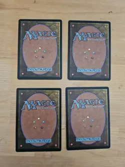 Wizards of the Coast MTG Lotus Petal Tempest x4 Regular English 1997 - Image 2