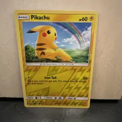 Pikachu 28/73 Shining Legends Reverse Holo Pokemon Card - Image 1