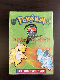 Sealed Pokemon Grass Chopper Theme Deck Base Set 2 WOTC Wizards 1999-2000 - Image 1