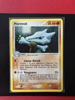 Marowak 7/112 EX Fire Red & Leaf Green Holo Rare - Near Mint - Pokemon TCG 2004 - Image 1