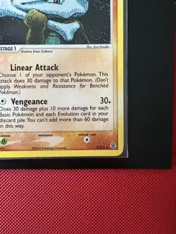 Marowak 7/112 EX Fire Red & Leaf Green Holo Rare - Near Mint - Pokemon TCG 2004 - Image 4