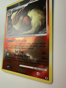 Flareon Rare Reverse Holo Rising Rivals 19/111 LP Pokemon card TCG - Image 2