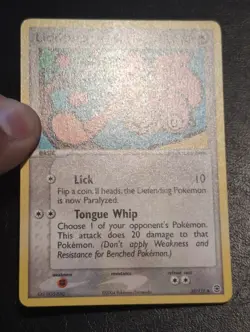 POKEMON TCG CARD LICKITUNG 37/112 EX FIRERED & LEAFGREEN NM/VLP - Image 2