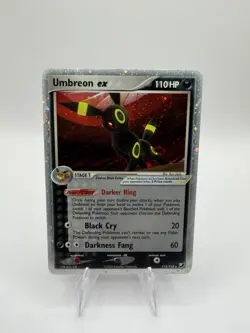 Pokemon TCG Umbreon EX Holo Ultra Rare Card Unseen Forces 112/115 - Image 1