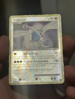 Pokemon TCG Lugia Secret Wonders Reverse Holo Card 14/132 Rare - Image 4