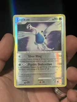Pokemon TCG Lugia Secret Wonders Reverse Holo Card 14/132 Rare - Image 5