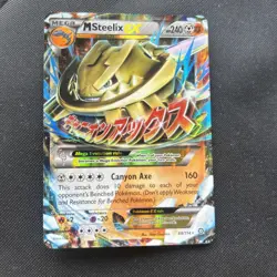 Pokemon TCG Mega-Steelix-EX Steam Siege Holo Rare Card 68/114 NM - Image 1