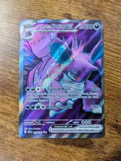 Pokemon TCG - Team Rocket's Nidoking ex 216/182 Sv10: DRI Ultra Rare Holo - NM - Image 1