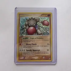 Pokemon TCG Hitmonchan 24/115 EX Unseen Forces Reverse Holo 70 HP Eng 2005 - Image 1