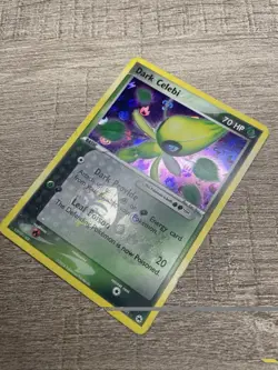 Pokemon TCG Dark Celebi 4/101 EX Hidden Legends Reverse Holo Holo Rare ENG 2004 - Image 5