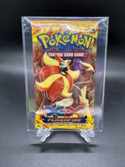 Pokemon XY Flashfire - 1 Sealed Booster Pack - Pyroar - Pokemon TCG - Image 1
