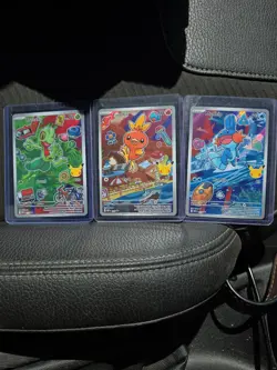Pokemon TCG First Partner Series 3 Hoenn Starter Cards - Image 1