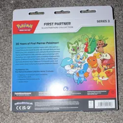 Pokemon TCG First Partner Illustration Collection Series 3 Promo 3-Pack English - Image 2