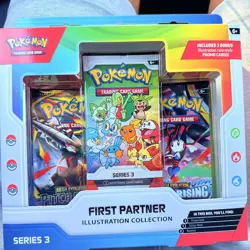 Pokemon TCG First Partner Illustration Collection Box Series 3 - NEW SEALED! - Image 2