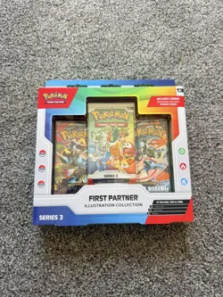 Pokemon TCG First Partner Illustration Collection Box Series 3 New & Sealed - Image 1