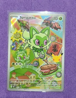 Pokemon First Partner Illustration Collection Series 3 Gen 9 Set NM - Image 2
