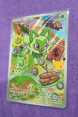 Pokemon First Partner Illustration Collection Series 3 Gen 9 Set NM - Image 3