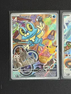 Pokemon First Partner Illustration Series 3 Chespin Fennekin and Froakie Kalos - Image 2