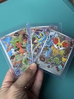 Pokemon TCG First Partner Illustration Collection Series 3 Gen 6 Kalos Set GSP - Image 1