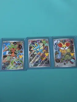 Pokemon TCG First Partner Illustration Collection Series 3 Gen 6 Kalos Set GSP - Image 2