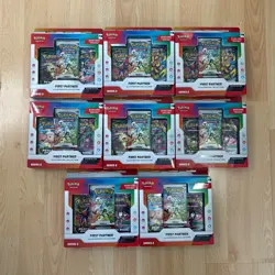 8x Pokemon TCG First Partner Illustration Collection Series 2 Factory Sealed - Image 1