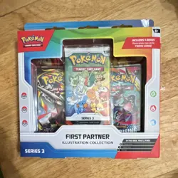 Pokemon TCG First Partner Illustration Collection Series 3 Promo Kit 3 Cards - Image 1