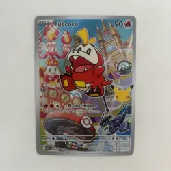 Pokemon First Partner Illustration Series 3 Fuecoco MEP 062 Black Star Promo - Image 1