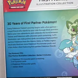 Pokemon TCG First Partner Illustration Collection Series 3 Box 3 Cards EN 2026 - Image 4