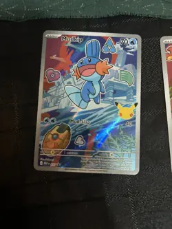 Pokemon First Partner Illustration Series 3 Mudkip MEP 057 Black Star Promo - Image 1