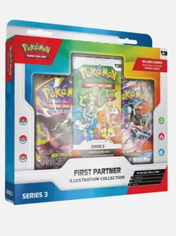 Pokemon TCG First Partner Illustration Collection Series 3 English 3 Packs - Image 3
