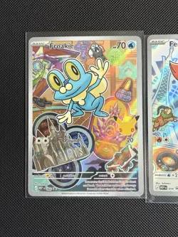 Pokemon First Partner Illustration Series 3 Chespin Fennekin and Froakie Kalos - Image 2
