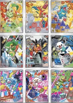 Pokemon TCG First Partner Series 2 Complete Set of 9 Cards - Image 1