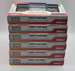 Pokemon TCG First Partner Illustration Collection Series 2 Sealed 6 Boxes - Image 1