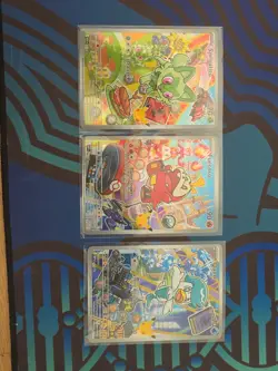 Pokemon Paldea Region Starters First Partner Illustration Collection Series 3 NM - Image 1