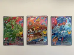 Pokemon TCG - First Partner Illu - Series3 - Gen 3 - TREECKO / TORCHIC / MUDKIP - Image 1