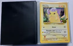 Pokemon 25th Anniversary First Partner Collector's Binder w/ 27 Cards Lot TCG - Image 3