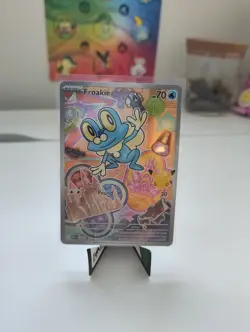 Pokemon Froakie MEP 060 First Partner Illustration Series 3 Black Star Promo - Image 1