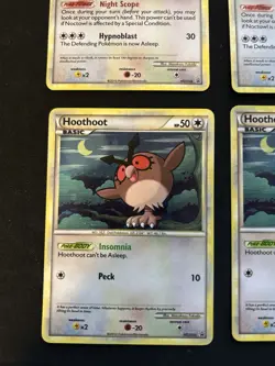 Noctowl And Hoothoot Promos Lot HGSS06 HGSS05 Pokemon TCG - Image 3